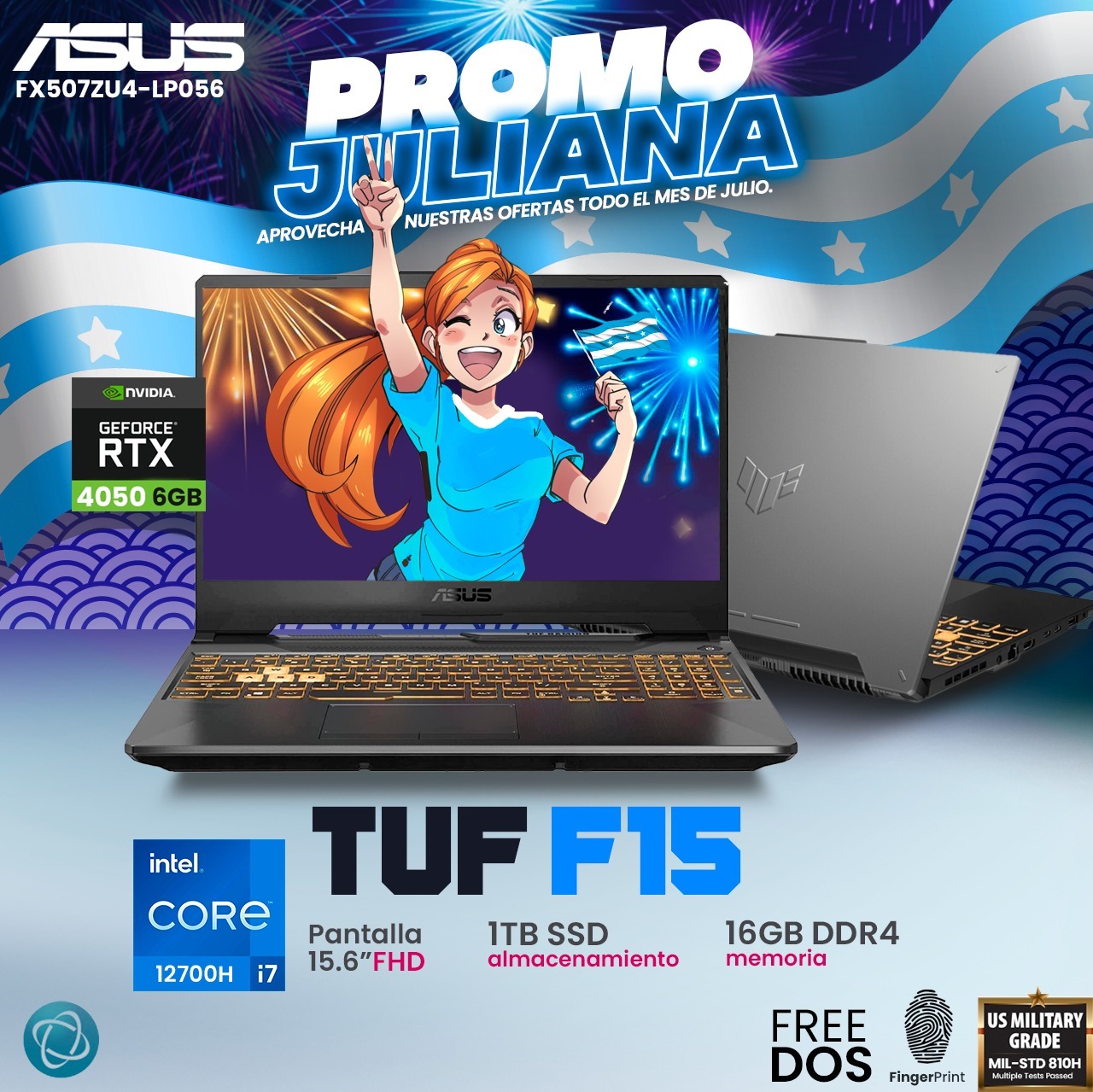 ASUS TUF Gaming F15 FX507ZU4-LP056